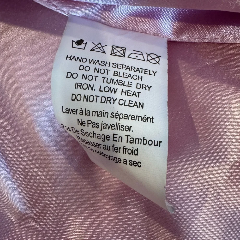 Glamorous Pink Faux Fur Jacket size M - Picture 10 of 12